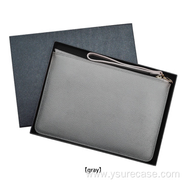 Wholesale Custom Logo Design Women Zip Clutch Bag